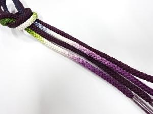 未使用品　正絹　手組帯締め